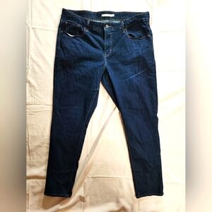 Levi's Women's 711 Skinny Blue Jeans 22W M